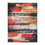 Jörgan Red & Black in Large (60" x 80") Size