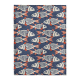 Tribal Fish in Large (60" x 80") Size