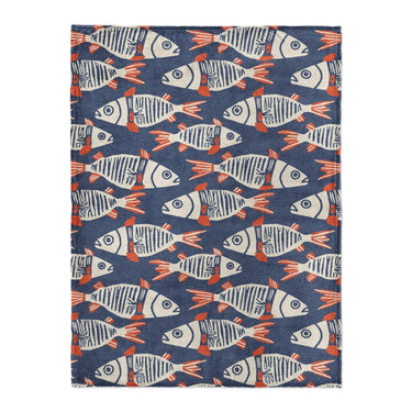 Tribal Fish in Large (60" x 80") Size