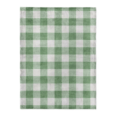 Buffalo Plaid Kelly Green in Large (60" x 80") Size