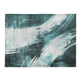 Emil Deep Teal in Large (60" x 80") Size