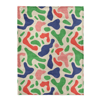 Cosimo Blue Green Red in Large (60" x 80") Size