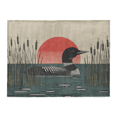 Sunset Loon in Large (60" x 80") Size