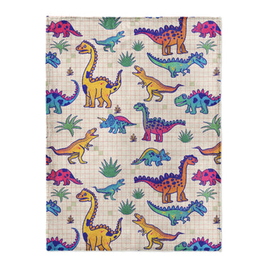 Doodle Dinos in Large (60" x 80") Size