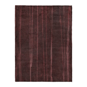 Felix Bleach Dye Burgandy in Large (60" x 80") Size
