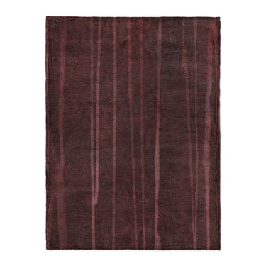 Felix Bleach Dye Burgandy in Large (60" x 80") Size