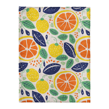 Pamplemousse and Bay Leaf in Large (60" x 80") Size