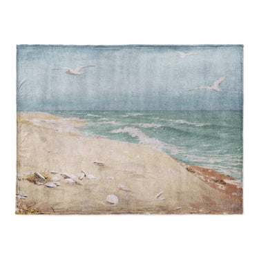 On the Beach by Fidelia Bridges in Large (60" x 80") Size