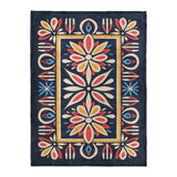 Jasmina Navy Multicolor in Large (60" x 80") Size
