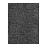 Kiva Charcoal Grey in Large (60" x 80") Size