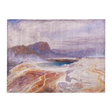 Yellowstone Great Blue Springs in Large (60" x 80") Size