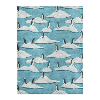 Arctic Penguins in Large (60" x 80") Size