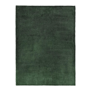 Keanu Watercolor Dark Green Ombre in Large (60" x 80") Size