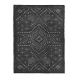 Durand Charcoal Grey in Large (60" x 80") Size