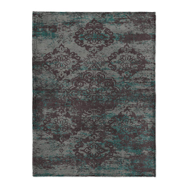 Jonah Maroon & Turquoise in Large (60" x 80") Size