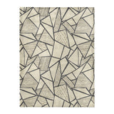 Harlan Ivory & Black in Large (60" x 80") Size