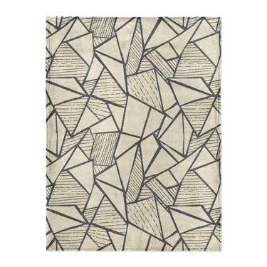 Harlan Ivory & Black in Large (60" x 80") Size