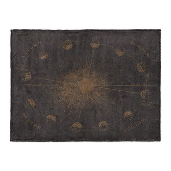 Equinox Brown & Gold in Large (60" x 80") Size