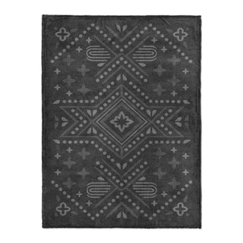 Durand Charcoal Grey in Large (60" x 80") Size