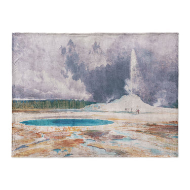 Castle Geyser by Thomas Moran in Large (60" x 80") Size