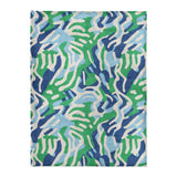 Leonardo Blue Green in Large (60" x 80") Size