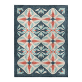 Elliot Blue & Orange in Large (60" x 80") Size