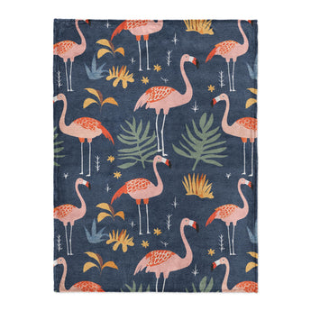 Flamingo Paradise in Large (60" x 80") Size