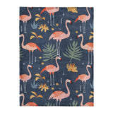 Flamingo Paradise in Large (60" x 80") Size
