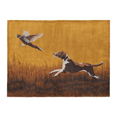 That Dog'll Hunt Orange in Large (60" x 80") Size