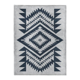 Reyno Navy & Stone in Large (60" x 80") Size