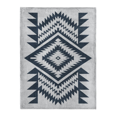 Reyno Navy & Stone in Large (60" x 80") Size