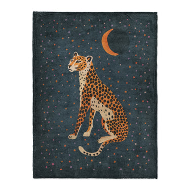Night Cheetah in Large (60" x 80") Size