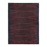Kepler Deep Purple & Fuchsia in Large (60" x 80") Size