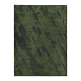 Hurley Splatter Dye Olive Green in Large (60" x 80") Size