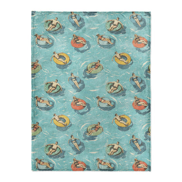 Lazy River in Large (60" x 80") Size
