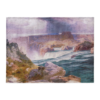 Shoshone Falls of the Great Idaho Snake River by Thomas Moran in Large (60" x 80") Size