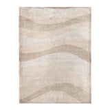 Sinuous Ivory Monochrome in Large (60" x 80") Size