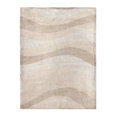 Sinuous Ivory Monochrome in Large (60" x 80") Size
