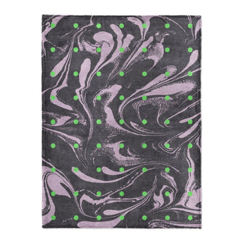 Acid Burn Purple & Green in Large (60" x 80") Size