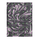 Acid Burn Purple & Green in Large (60" x 80") Size