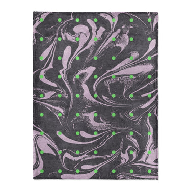 Acid Burn Purple & Green in Large (60" x 80") Size