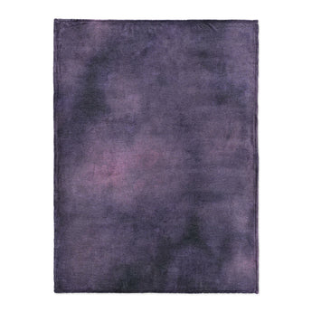 Andromeda Watercolor Purple & Blue in Large (60" x 80") Size