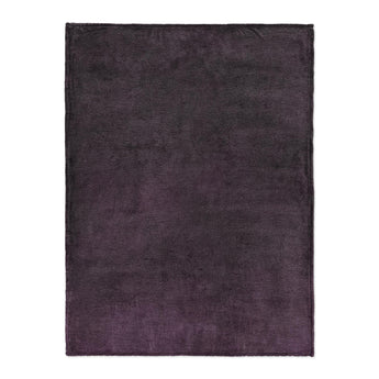 Keanu Watercolor Deep Purple Ombré in Large (60" x 80") Size