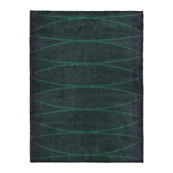 Kepler Navy & Teal in Large (60" x 80") Size