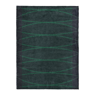 Kepler Navy & Teal in Large (60" x 80") Size