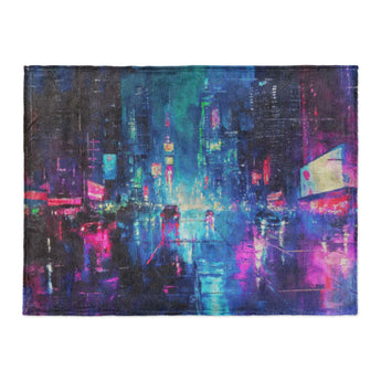 Dystopia Cityscape in Large (60" x 80") Size