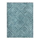 Hoffman Teal in Large (60" x 80") Size