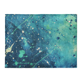 Sylvie Seafoam & Teal in Large (60" x 80") Size