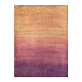 Imogen Watercolor Orange & Purple Ombre in Large (60" x 80") Size