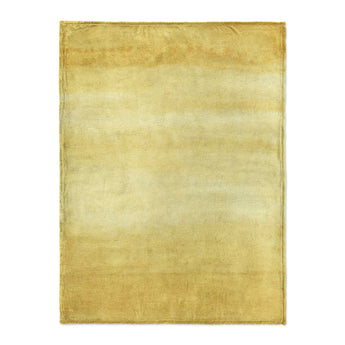 Jacinda Watercolor Yellow Ombre in Large (60" x 80") Size